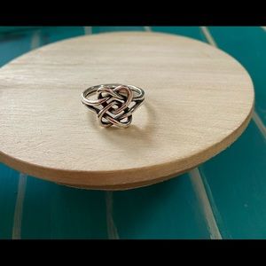 James Avery intertwined heats ring